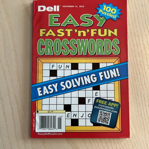 NWOT 6 Dell Crossword Puzzle Books - Picture 6 of 8